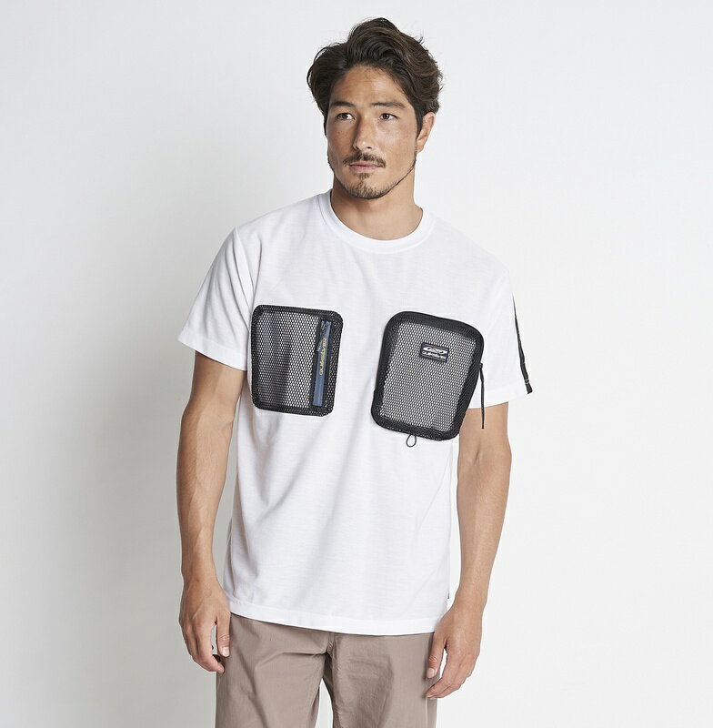 セール SALE Quiksilver クイックシルバー M&W MULTI POCKETS SS プルオーバー ラッシュガード