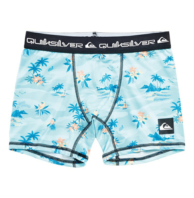 Quiksilver クイックシルバー MAPOOL ALLOVER BLU メンズ ラッシュガード ボトムス パンツ