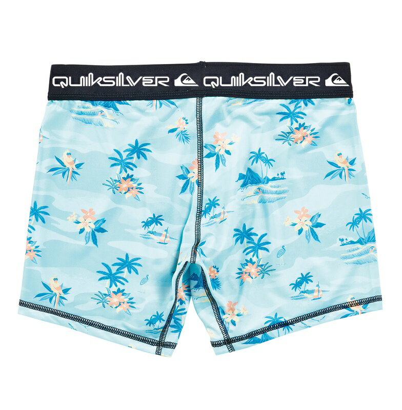 Quiksilver クイックシルバー MAPOOL ALLOVER BLU メンズ ラッシュガード ボトムス パンツ