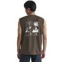 åС QUIKSILVER TROPICAL BREEZE SL å奬 Mens T-shirts QLY241007 DBR