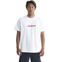 NCbNVo[ QUIKSILVER @CLICKER LOGO DNA SS bVK[h Mens T-shirts yQLY241008 WHTz