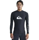 アウトレット価格 Quiksilver クイックシルバー ALL TIME LR メンズ ラッシュガード 長袖 サーフィン 海水浴 夏 水泳 ビーチウェア