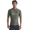 【お買い物マラソン期間はP10倍!】アウトレット価格 Quiksilver クイックシルバー SATURN SR メンズ ラッシュガード ショートスリーブ