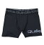 クイックシルバー QUIKSILVER 　QS LOGO アンダーショーツ Mens Rash Guard Bottoms 【QUD241023 BLK4】