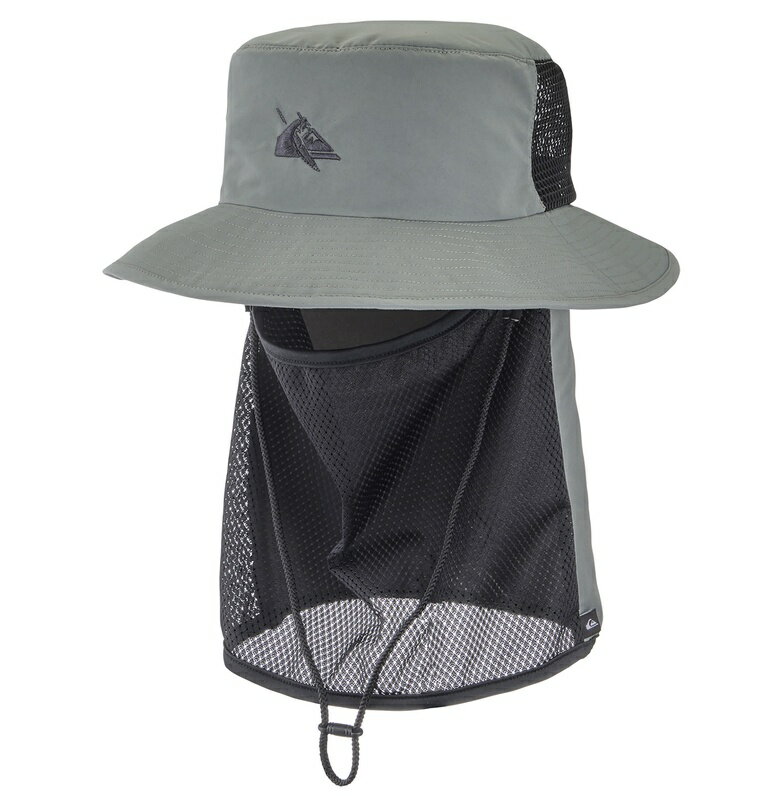 クイックシルバー QUIKSILVER UV WATER FACE MASK HAT ハット Mens サーフハット サーフィン アウトドア フェス 【QSA241716 OLV】