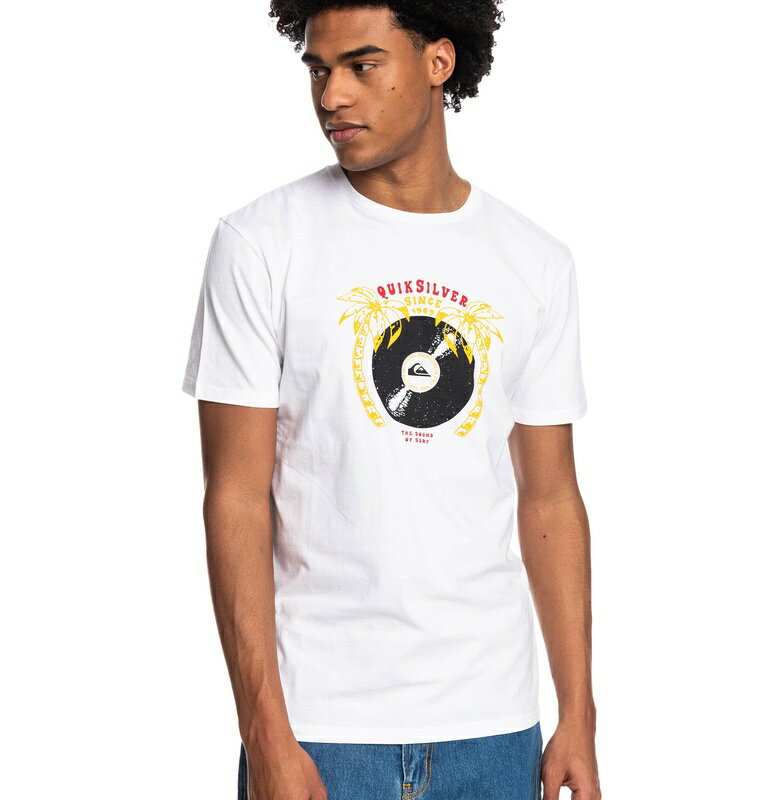 アウトレット価格 Quiksilver クイックシルバー SOUNDS OF SURF SS Tシャツ ティーシャツ