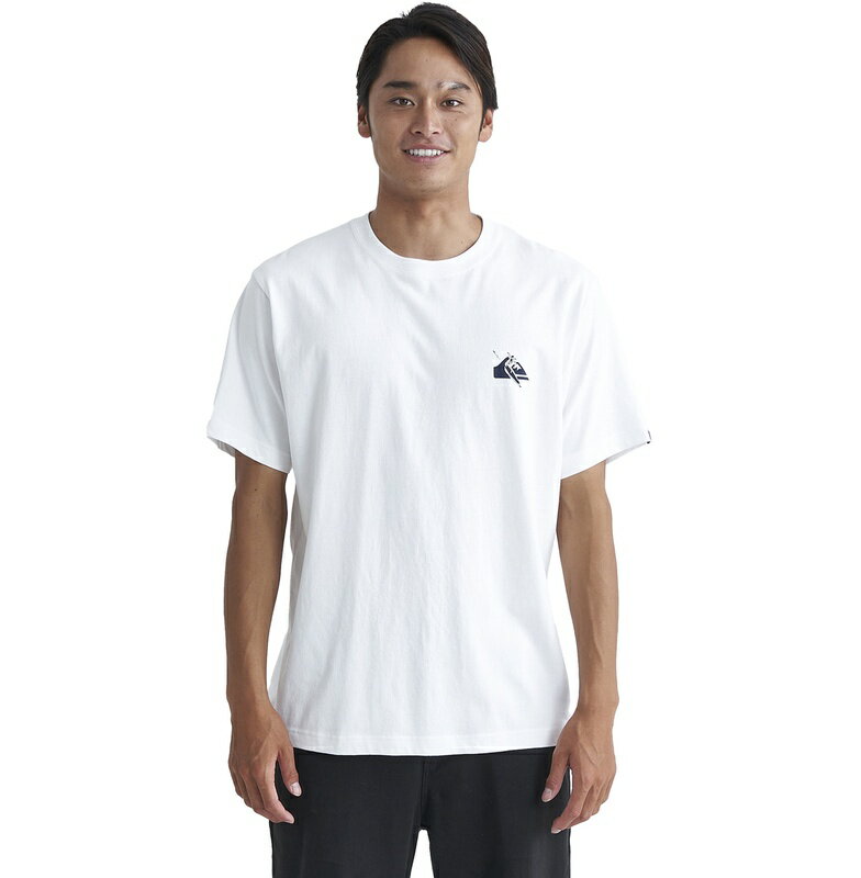 クイックシルバー QUIKSILVER 　SURF DNA LOGO ST1 Tシャツ Mens T-shirts 【QST241013 WHT2】