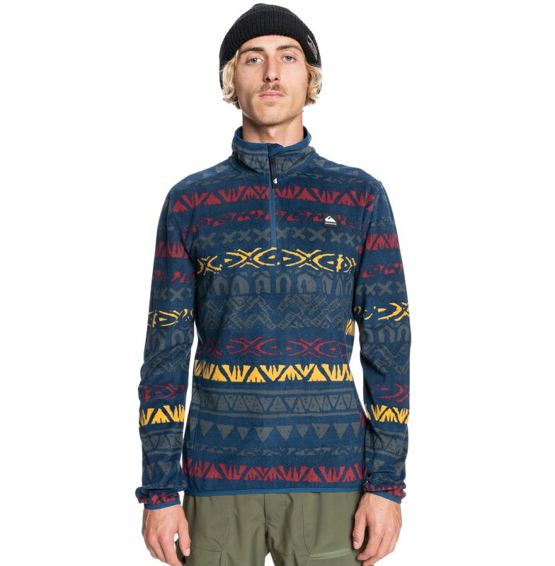 セール SALE Quiksilver クイックシルバー AKER HZ FLEECE セカンド レイヤー スキー スノボ ウィンタースポーツ