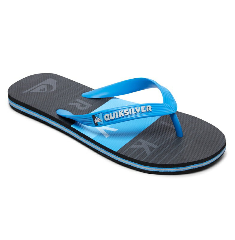 アウトレット価格 Quiksilver クイックシルバー ユース 18-22cm ビーチサンダル キッズMOLOKAI WORD BLOCK YOUTH ビーチサンダル ビーチ サーフィン サーフ 海水浴 夏 水泳 ビーチウェア