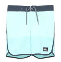 アウトレット価格 Quiksilver クイックシルバー HIGHLITE SCALLOP YTH 16 キッズ ボードショーツ　 フィットタイ ボードショーツ 水着 海パン サーフィン サーフパンツ 海水浴 夏 水泳 ビーチウェア