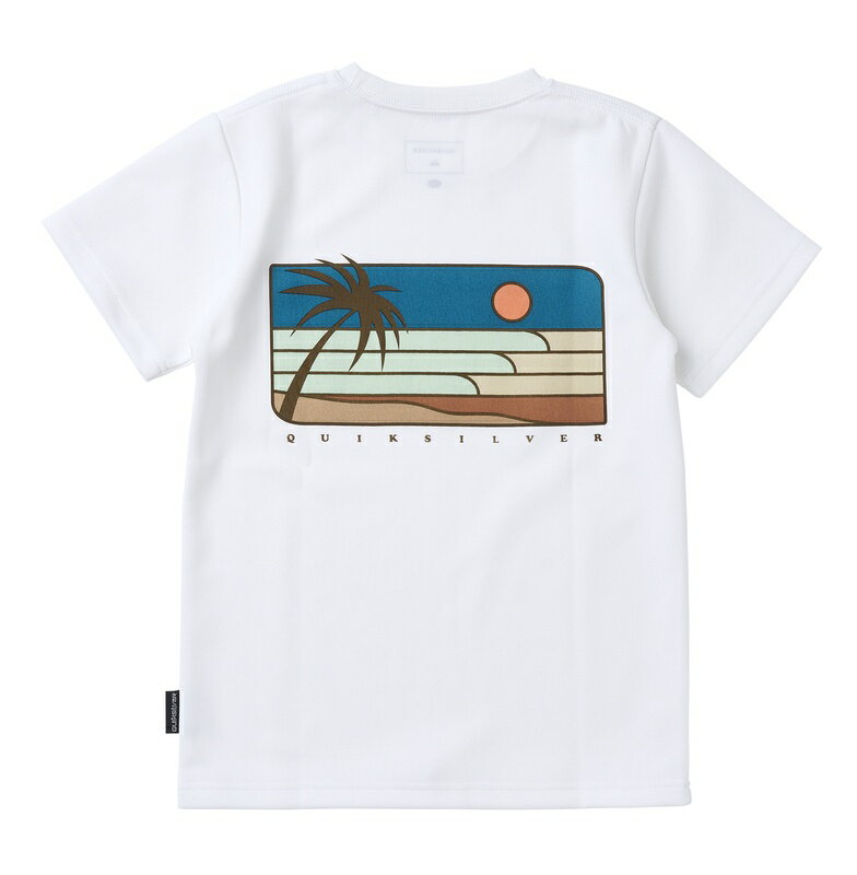【お買い物マラソン期間はP10倍！】アウトレット価格 Quiksilver クイックシルバー LINE UP SS YOUTH ラッシュガード ショートスリーブ