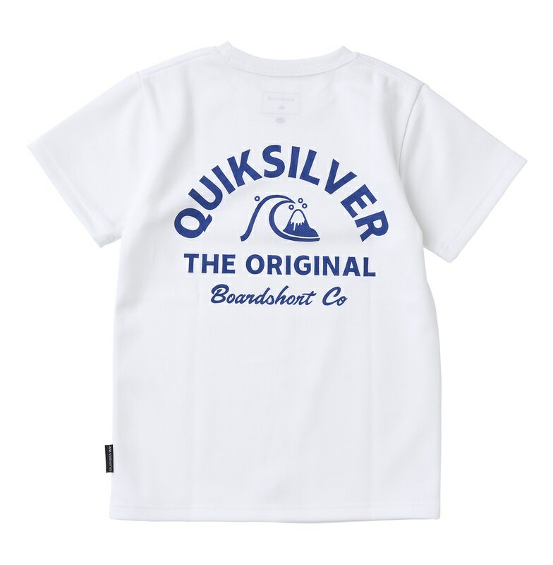 クイックシルバー QUIKSILVER 　CLASSIC ARCH SS YOUTH キッズ ラッシュガード Kids Pullover Rash Guard 【KLY242002 WHT】