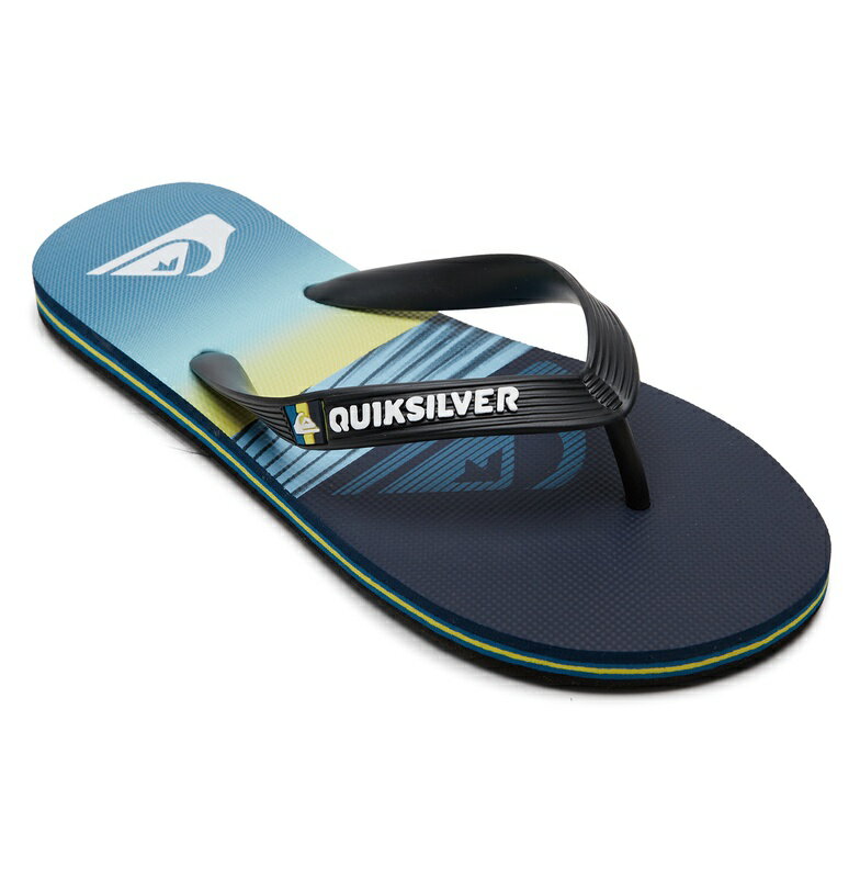 アウトレット価格 Quiksilver クイックシルバー MOLOKAI ART YOUTH ビーチサンダル ビーチ サーフィン サーフ 海水浴 夏 水泳 ビーチウェア