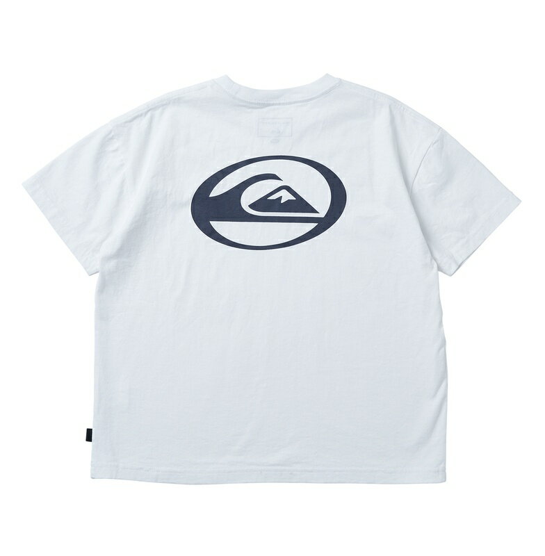 åС QUIKSILVER SATURN LOGO ST YOUTH å T Kids T-shirts KST241002 WHT