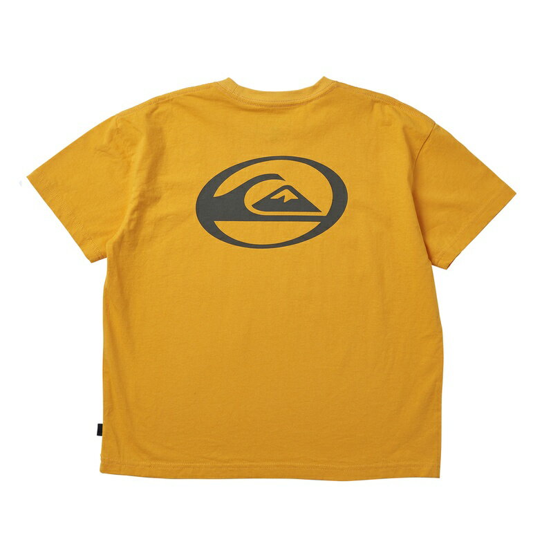 åС QUIKSILVER SATURN LOGO ST YOUTH å T Kids T-shirts KST241002 YEL