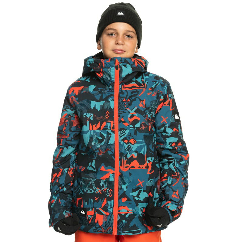 アウトレット価格 Quiksilver クイックシルバー MISSION PRINTED YOUTH JK スキー スノボー ジャケット アウター ウェア ウィンタースポーツ