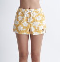 ロキシー ROXY TO THE SUN SHORTS ボードショーツ Womens ジャムショーツ ボードショーツ 水着 海パン サーフィン サーフパンツ 海水浴 夏 水泳 ビーチウェア 【RBS241018 YEL】