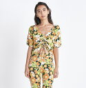 アウトレット価格 ROXY ロキシー VINTAGE FLOWER TOPS レディース ウィメンズ デザイン ニット