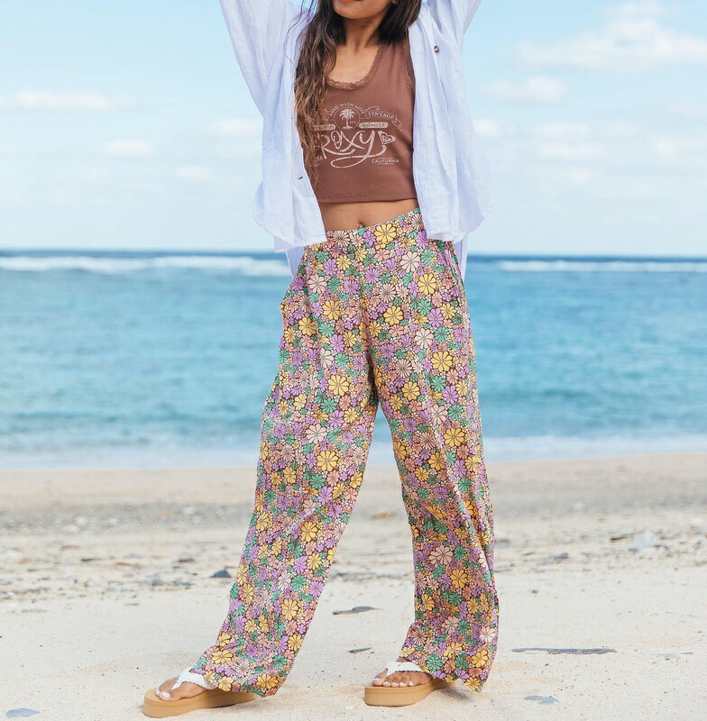 ロキシー ROXY 　MIDNIGHT AVENUE ワイドパンツ Womens Pants -Pants 【GRJNP03093 CQR7】のサムネイル