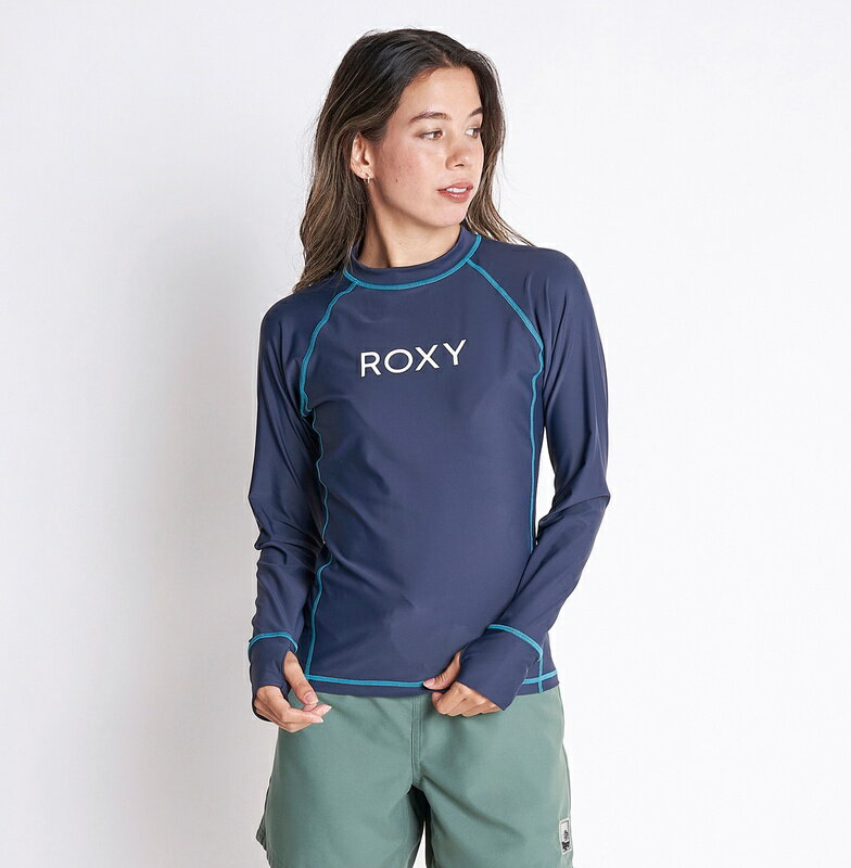 Roxy ロキシー RASHIE L/S NVY レディース プルオーバー ラッシュガード