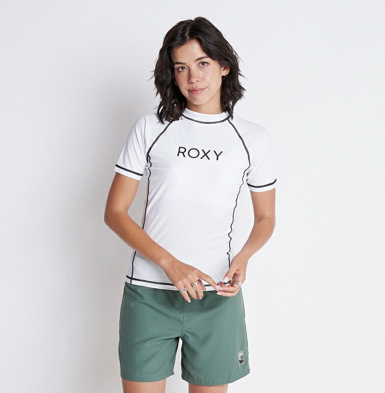 アウトレット価格 ROXY ロキシー RASHIE S/S ラッシュガード プルオーバー ラッシュガード 1