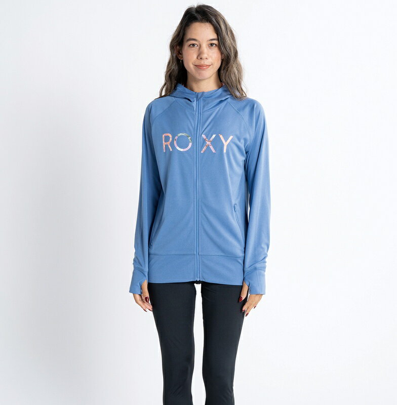 ロキシー パーカー レディース セール SALE ROXY ロキシー MERMAID LOGO PARKA ラッシュガード ジップ ラッシュ ラッシュガード サーフィン サーフ 海水浴 夏 水泳 ビーチウェア