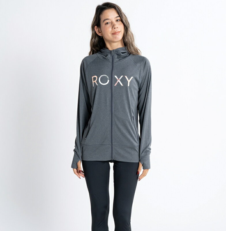 アウトレット価格 ROXY ロキシー MERMAID LOGO PARKA ラッシュガード ジップ ラッシュ ラッシュガード サーフィン サーフ 海水浴 夏 水泳 ビーチウェア