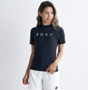 ロキシー ROXY RASHIE S/S ラッシュガード Womens Pullover Rash Guard 【RLY245035 BLK】(4)