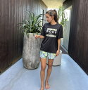 ロキシー ROXY 　SIMPLY BOTANICAL ラッシュTシャツ付