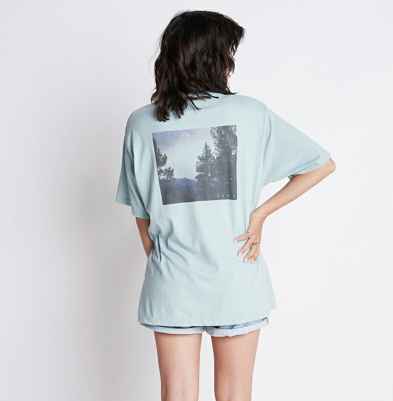 アウトレット価格 ROXY ロキシー SUNSET DREAMERS バックプリント Tシャツ Tシャツ ティーシャツ