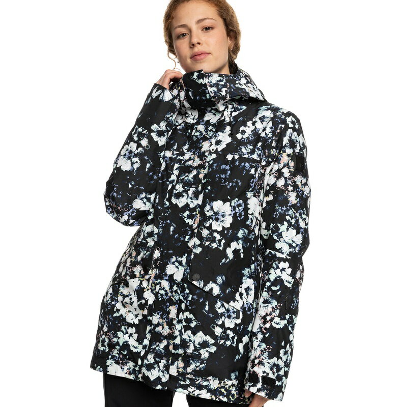 アウトレット価格 ROXY ロキシー GORE-TEX GLADE PRINTED JK 【TAILORED LONG FIT...