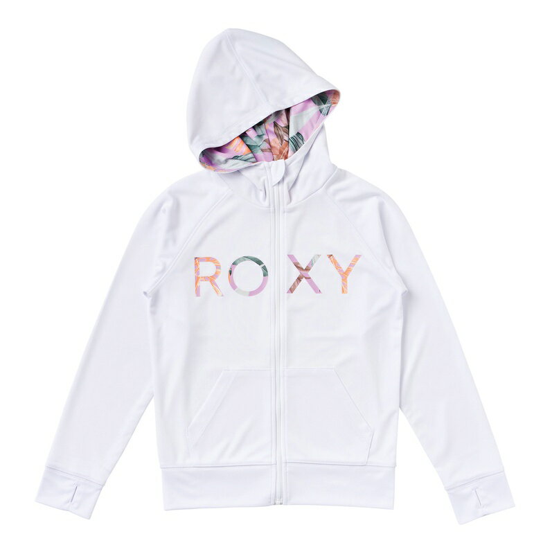 アウトレット価格 ROXY ロキシー キッズ MINI MERMAID LOGO PARKA ラッシュガード (100-150cm) ジップ ラッシュ ラッシュガード サーフィン サーフ 海水浴 夏 水泳 ビーチウェアのサムネイル