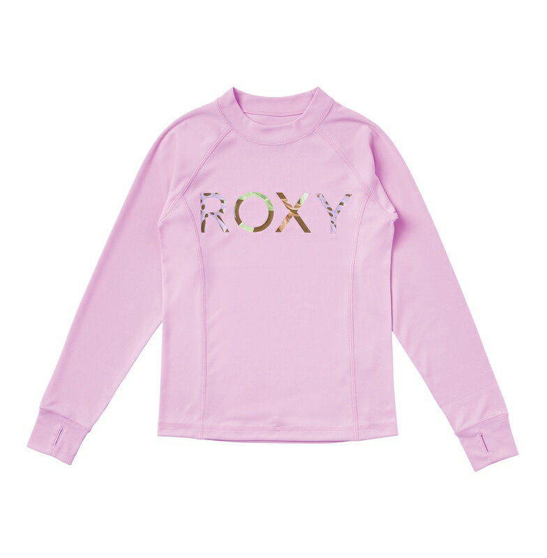 アウトレット価格 ROXY ロキシー キッズ MINI MERMAID LOGO L/S ラッシュガード 100-150cm プルオーバー ラッシュガード