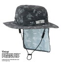 アウトレット価格 ROXY ロキシー キッズ 【Vintage PEANUTS】サーフハット PEANUTS RG UV SURFCAMP HAT サーフハット サーフィン アウトドア フェス