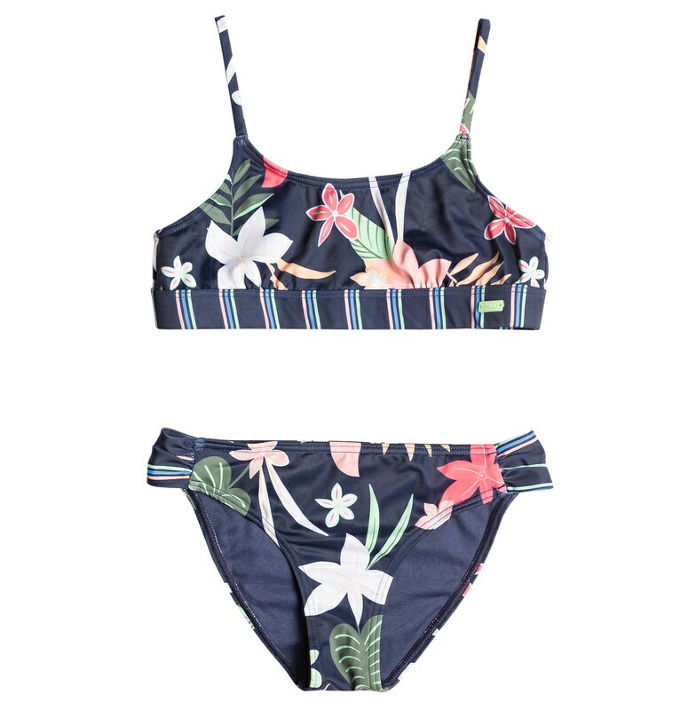 アウトレット価格 ROXY ロキシー キッズ VACAY FOR LIFE BRALETTE SET ビキニセット (130-150cm) ビキニ 水着 サーフィン 海水浴 夏 水泳 ビーチウェアのサムネイル