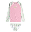 ロキシー ROXY キッズ HIBILINE LS LYCRA SET タンキニ Kids Swimwear 【ERLWR03297 WBB6】