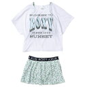 ロキシー ROXY 　MINI ARENA キッズ 水着 3点セット K