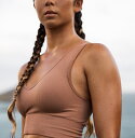 【お買い物マラソン期間はP10倍!】アウトレット価格 ROXY ロキシー フィットネス CHILL OUT SEAMLESS V レディース ウィメンズ ブラトップ トレーニング ヨガ スポーツウェア