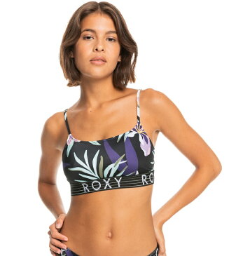 ロキシー ROXY フィットネス 　【直営店限定】水着 トップ ROXY ACTIVE PT SPORTY BRALETTE Womens ビキニ 水着 サーフィン 海水浴 夏 水泳 ビーチウェア トレーニング ヨガ スポーツ【ERJX304821 KVJ4】