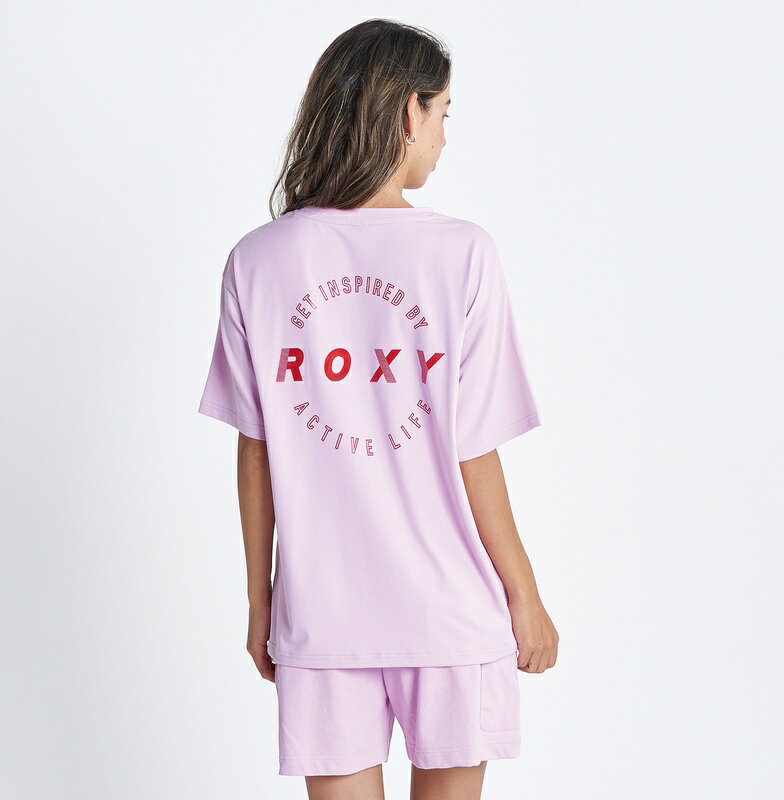 ȥåȲ ROXY  եåȥͥ ® UVå 䴶 T MY EMOTION TEE T ƥ ȥ졼˥ 襬 ݡĥ