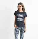 アウトレット価格 ROXY ロキシー フィットネス SPIRITED TEE Tシャツ ティーシャツ 半袖 ショートスリーブ(4)