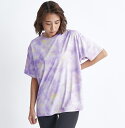 LV[ ROXY tBbglX @RIDE ON TIE DYE p  UVJbg ⊴ TVc Womens T-shirts g[jO K X|[cyRST242502 PURz