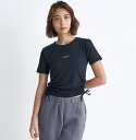 【ワンダフルデーはP10倍!】アウトレット価格 ROXY ロキシー フィットネス SUGAR SWEET RIBBON Tシャツ ティーシャツ 半袖 ショートスリーブ 半そで トレーニング ヨガ スポーツウェア