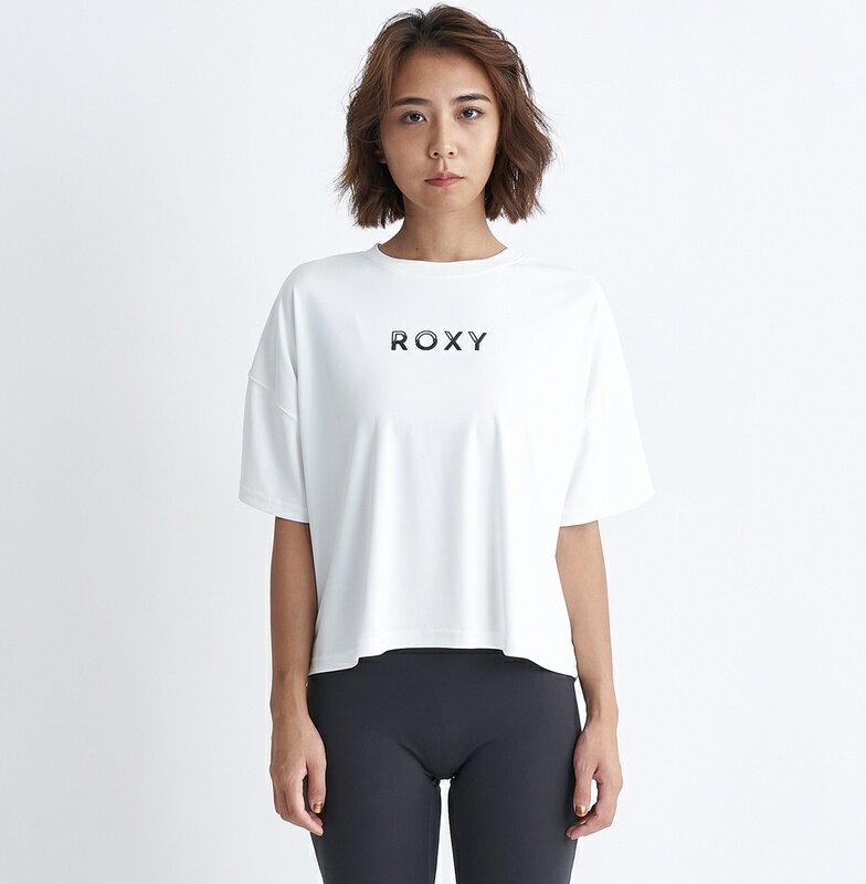 ロキシー ROXY フィットネス 　BE ACTIVE 水陸両用 速乾 UVカット 冷感 Tシャツ Womens T-shirts トレーニング ヨガ スポーツ