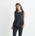 ロキシー ROXY フィットネス 水陸両用 速乾 UVカット スリーブレストップス SPIRITED SLEEVELESS Womens Tops Other トレーニング ヨガ スポーツ【RSL241510 BLK】