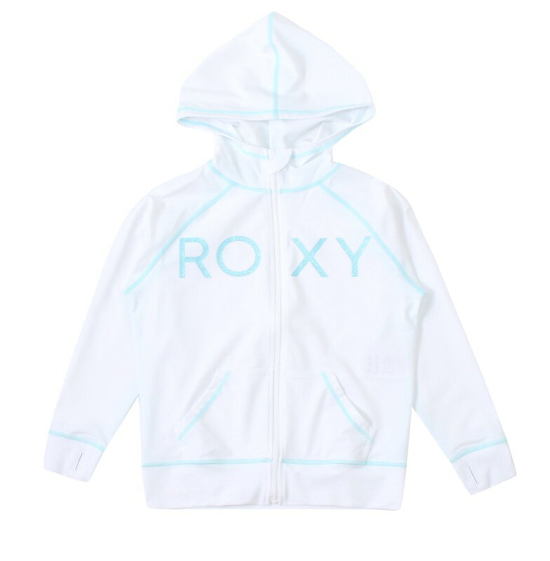 アウトレット価格 ROXY ロキシー キッズ / UPF50+ ラッシュガパーカー(100-150) ジップ ラッシュ ラッシュガード サーフィン サーフ 海水浴 夏 水泳 ビーチウェア