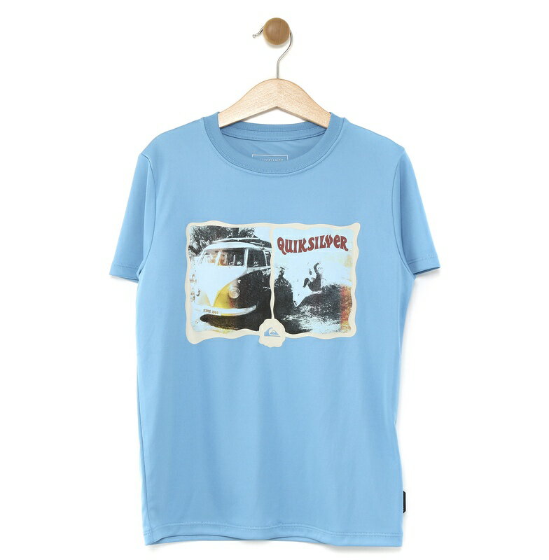 セール SALE Quiksilver クイックシルバー キッズ UPF50+ ラッシュ Tシャツ MORNING SESSION SS KIDS (100-160) プルオーバー ラッシュガード