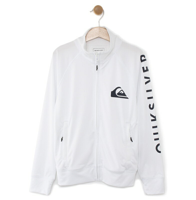 セール SALE Quiksilver クイックシルバー キッズ UPF50+ スタンドジップ ラッシュガード MW ST KIDS (100-160) ジップ ラッシュ ラッシュガード サーフィン サーフ 海水浴 夏 水泳 ビーチウェア