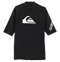 アウトレット価格 Quiksilver クイックシルバー UPF50+ ラッシュガード ALL TIME SR プルオーバー ラッシュガード