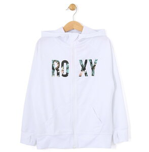 アウトレット価格 ROXY ロキシー UPF50+ ラッシュ ジップ パーカー MINI BOTANICAL LOGO PARKA (100-150) ジップ ラッシュ ラッシュガード サーフィン サーフ 海水浴 夏 水泳 ビーチウェア